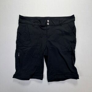 Black Women's Athletic Shorts - Lightweight Performance